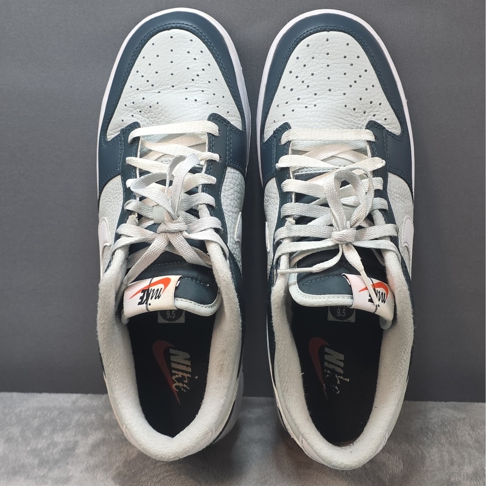 Size 9.5 - Nike Dunk Premium Low Split - Deep Jungle - Picture 5 of 8
